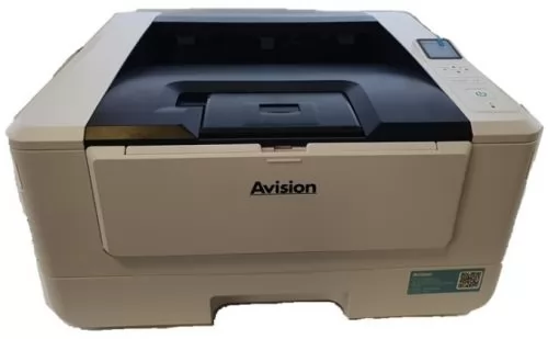Принтер лазерный Avision AP40, A4, ч/б, 40 стр/мин (A4 ч/б), 600x600 dpi, дуплекс, сетевой, USB, белый/черный (000-1038K-0KG), цвет белый/черный - фото 1