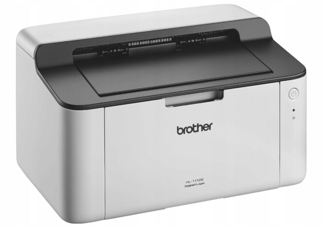 Принтер лазерный Brother HL-1110E, A4, ч/б, 20 стр/мин (A4 ч/б), 600x600 dpi, USB, белый/черный (HL-1110E), цвет белый/черный