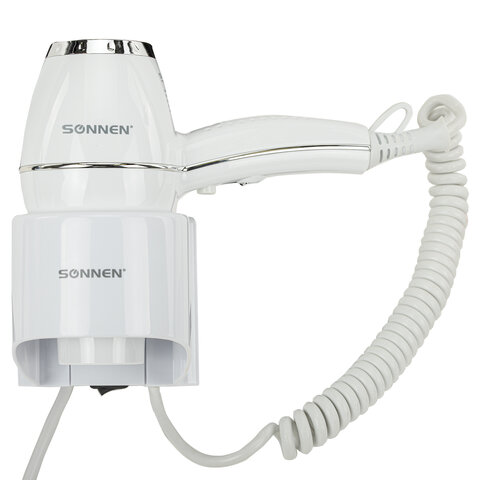 

Фен Sonnen SUPER POWER HD-2206 1.85 кВт, режимов: 3, белый (608482), HD-2206