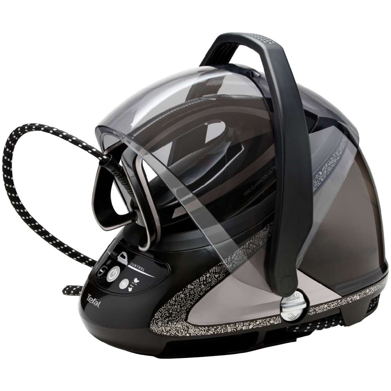 

Парогенератор Tefal Pro Express Ultimate + GV9620E0 2.6 кВт, черный, GV9620E0