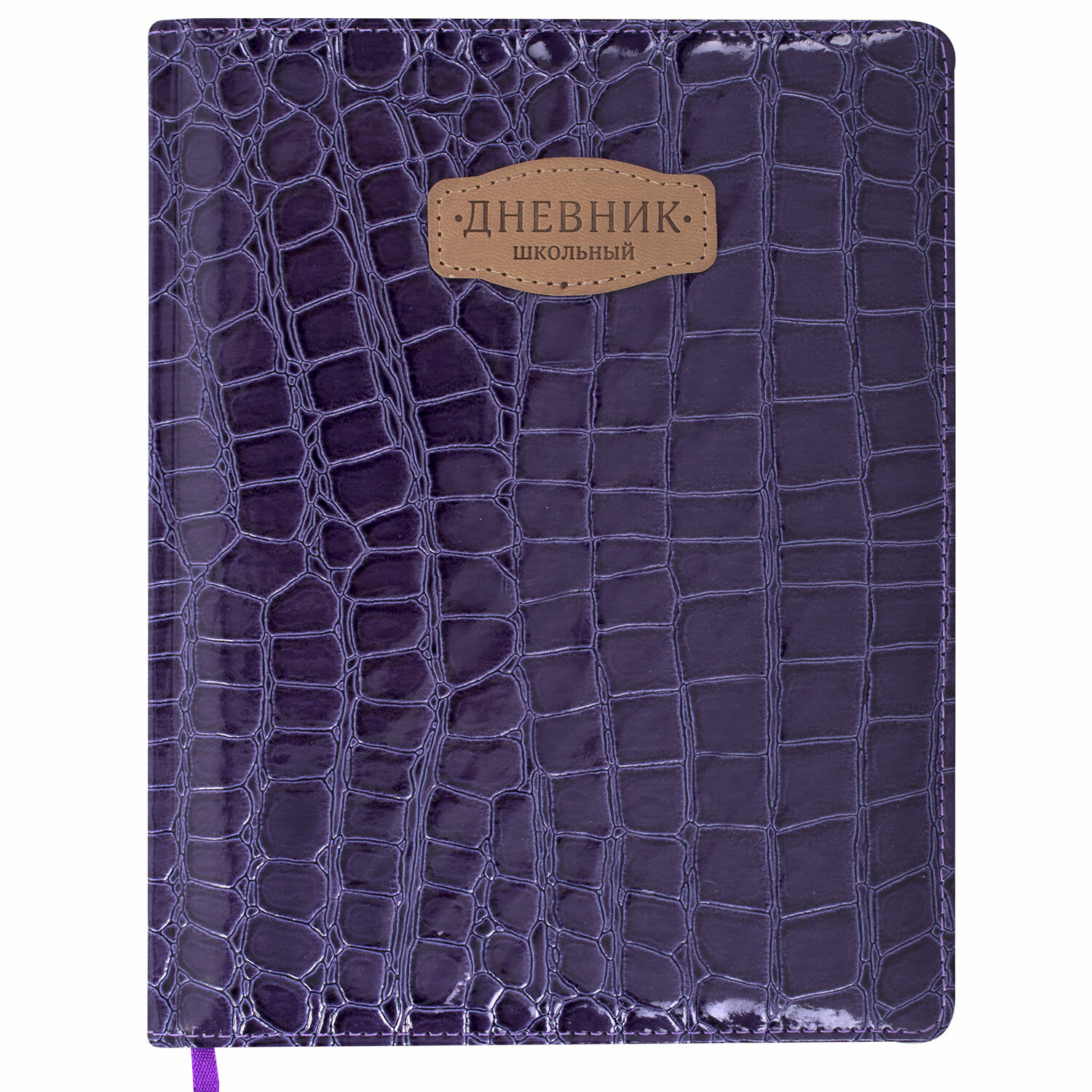 Дневник школьный 48 листов BRAUBERG фиолетовый (106211)