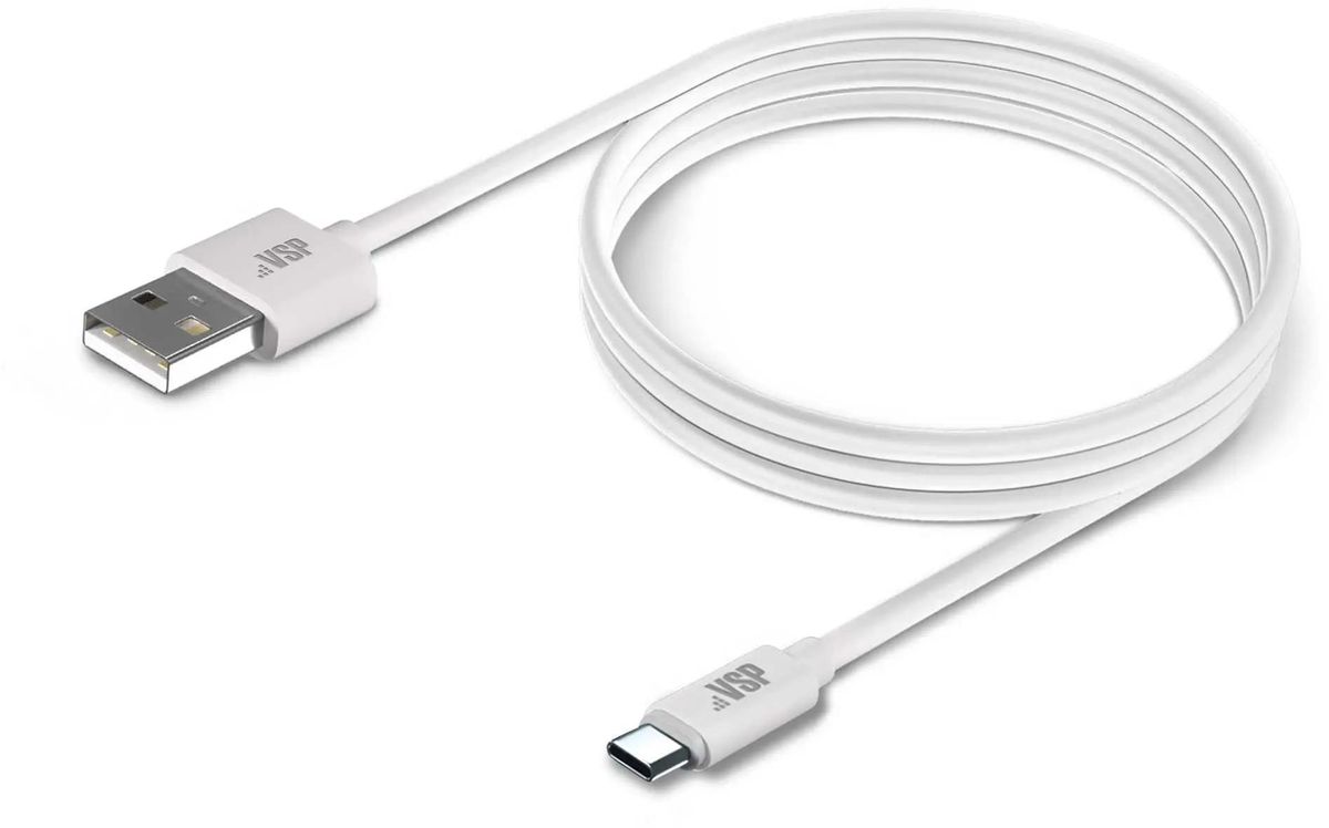 

Кабель USB-USB Type-C, 2А, 1 м, белый, BORASCO (34850)