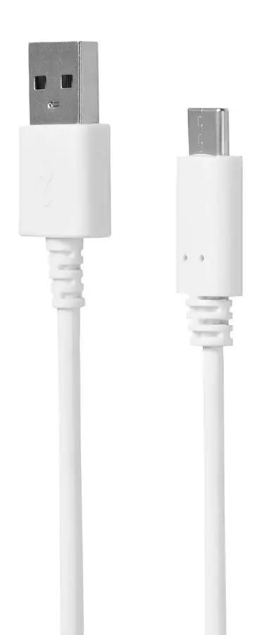 

Кабель USB-USB Type-C, 2А, 1.5 м, белый, SunWind