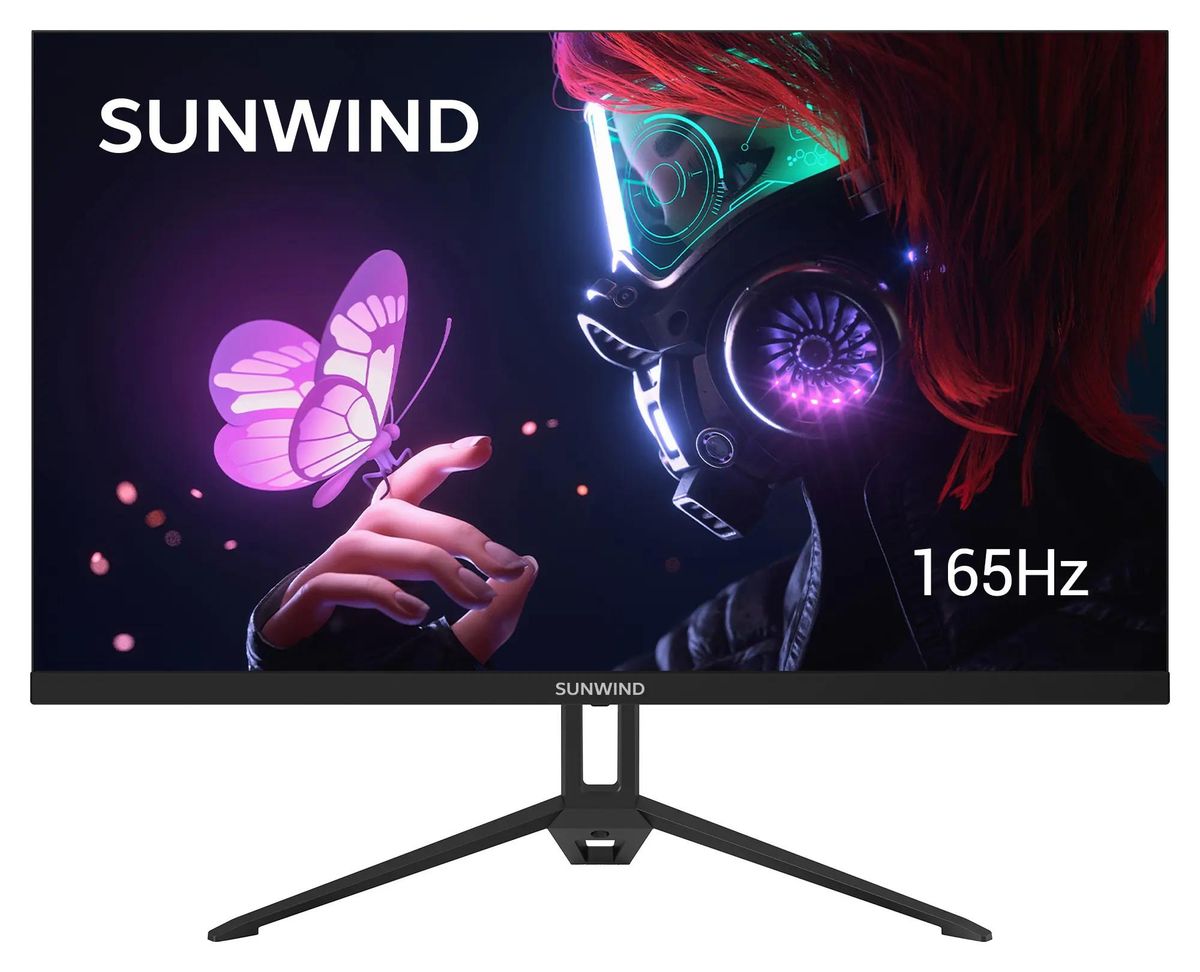 Монитор 27" Sunwind SUN-M27BA107 черный