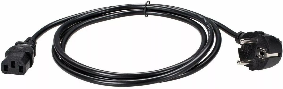 

Кабель питания IEC C13-Euro, 1.5 м, черный PREMIER 5-280 (5-280(1.5) 1.5)