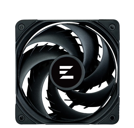 Вентилятор Zalman ZM-AF120, 120 мм, 2000rpm, 29.7 дБ, 4-pin PWM, 1шт (ZM-AF120 BLACK) - фото 1