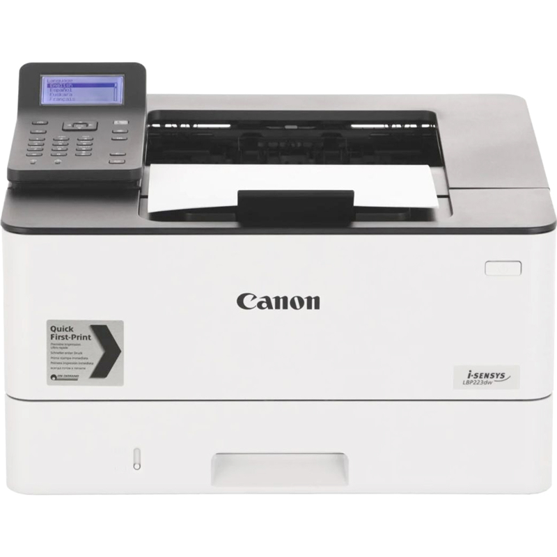 Принтер лазерный Canon i-SENSYS LBP233DW, A4, ч/б, 33стр/мин (A4 ч/б), 1200x1200 dpi, сетевой, Wi-Fi, USB - фото 1