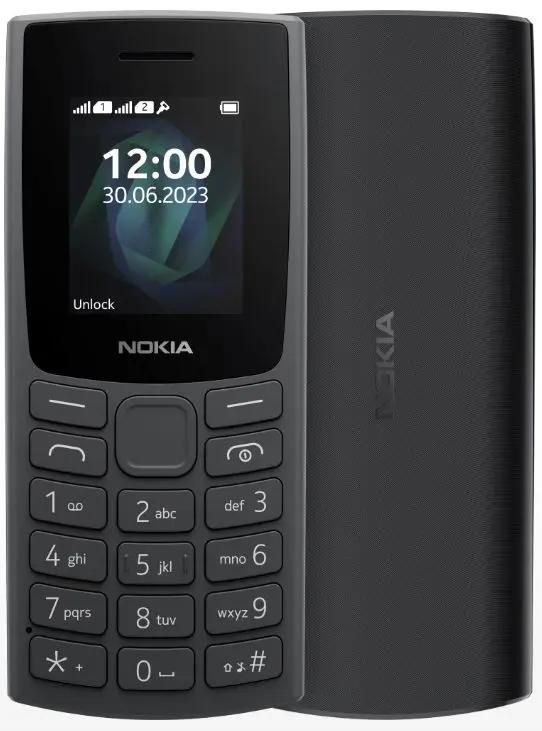 

Мобильный телефон Nokia 105 4G DS, 1.8" 160x120 IPS, 48Mb RAM, 3G/4G, BT, 2-Sim, 1450 мА·ч, micro-USB, серый (1GF018UPA1C01), 105 4G DS