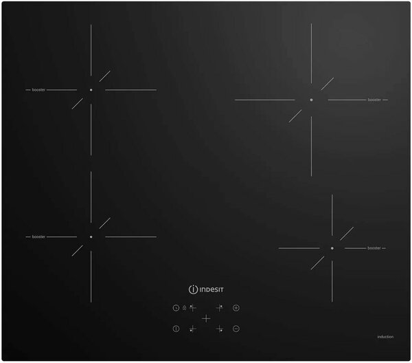 

Индукционная варочная панель INDESIT IS 41Q60 NE, 4 конфорки, черный (869890400030), Черная, IS 41Q60 NE
