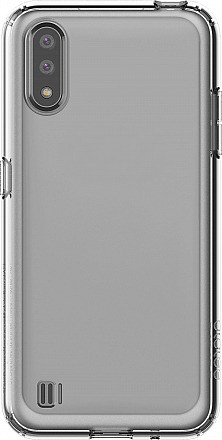 

Чехол Samsung araree A Cover для смартфона Samsung Galaxy A01, прозрачный (GP-FPA015KDATR)