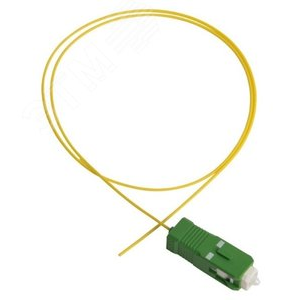 

Пигтейл SUPRLAN 09-0704, SC/APC, одномодовый, 9/125, 1.5 м, желтый (09-0704), 09-0704