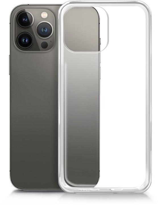 

Чехол-накладка BoraSCO для смартфона Apple iPhone 13 Pro Max, силикон, прозрачный (40439)