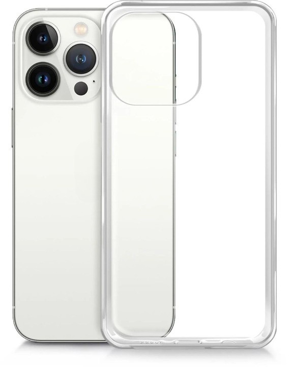 

Чехол-накладка BoraSCO для смартфона Apple iPhone 13 Pro, силикон, прозрачный (40438)
