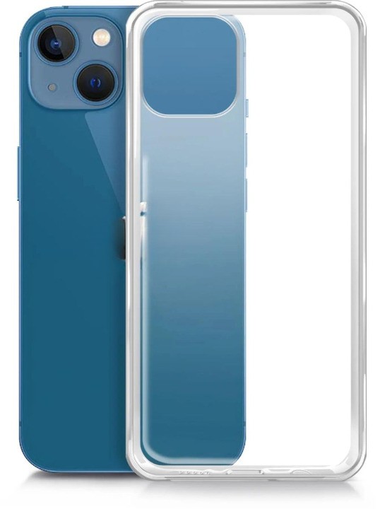 

Чехол-накладка BoraSCO для смартфона Apple iPhone 13, силикон, прозрачный (40437)