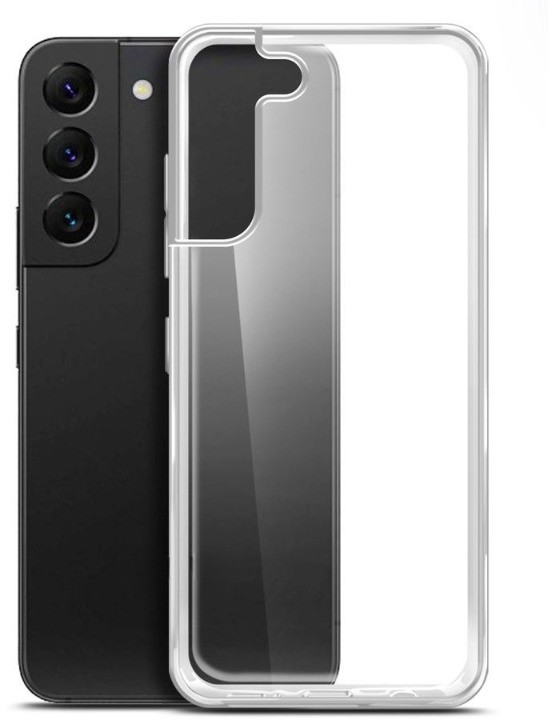

Чехол-накладка BoraSCO для смартфона Samsung Galaxy S22+, силикон, прозрачный (70115)