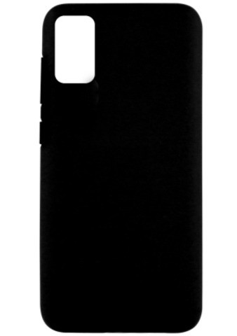 Чехол-накладка mObility софт тач для смартфона Samsung Galaxy A41, силикон, черный (УТ000020621)