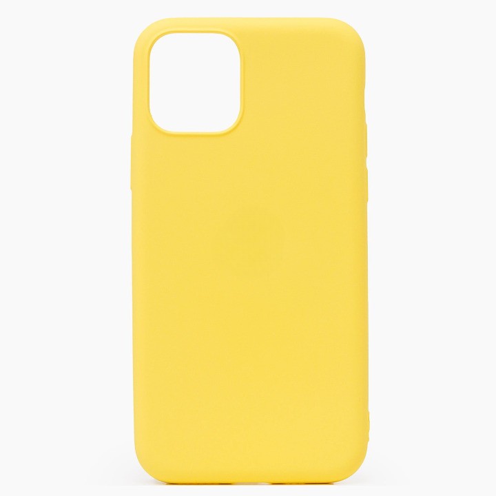 

Чехол-накладка ORG Full Soft Touch для смартфона Apple iPhone 11 Pro Max, силикон, желтый (114977)