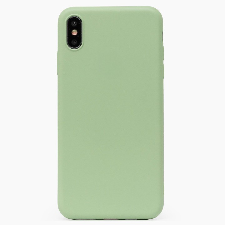 

Чехол-накладка ORG Full Soft Touch для смартфона Apple iPhone XS Max, силикон, зеленый (115088)