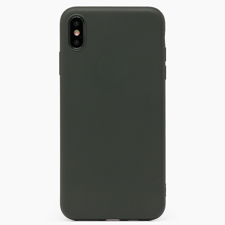 

Чехол-накладка ORG Full Soft Touch для смартфона Apple iPhone XS Max, силикон, оливковый (115090)
