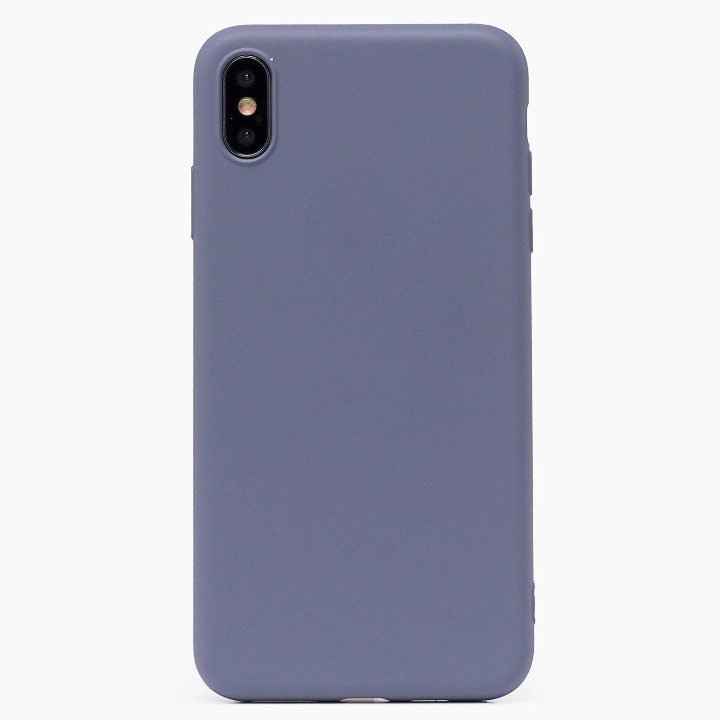 

Чехол-накладка ORG Full Soft Touch для смартфона Apple iPhone XS Max, силикон, серый (115087)