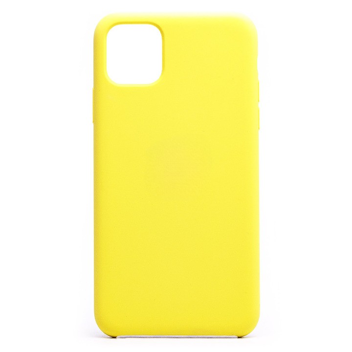 

Чехол-накладка ORG Soft Touch для смартфона Apple iPhone 11 Pro Max, силикон, lemon (129025)