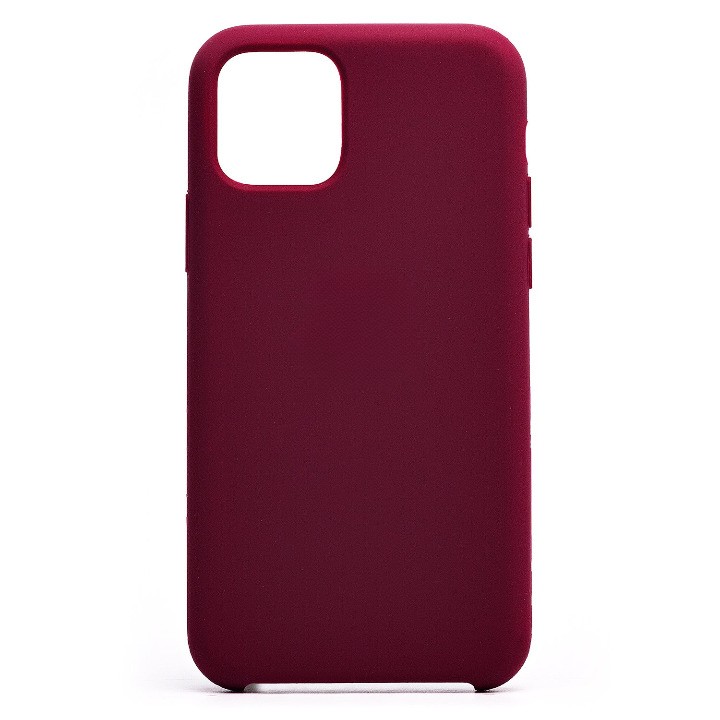 

Чехол-накладка ORG Soft Touch для смартфона Apple iPhone 11 Pro, силикон, бордовый (120275)