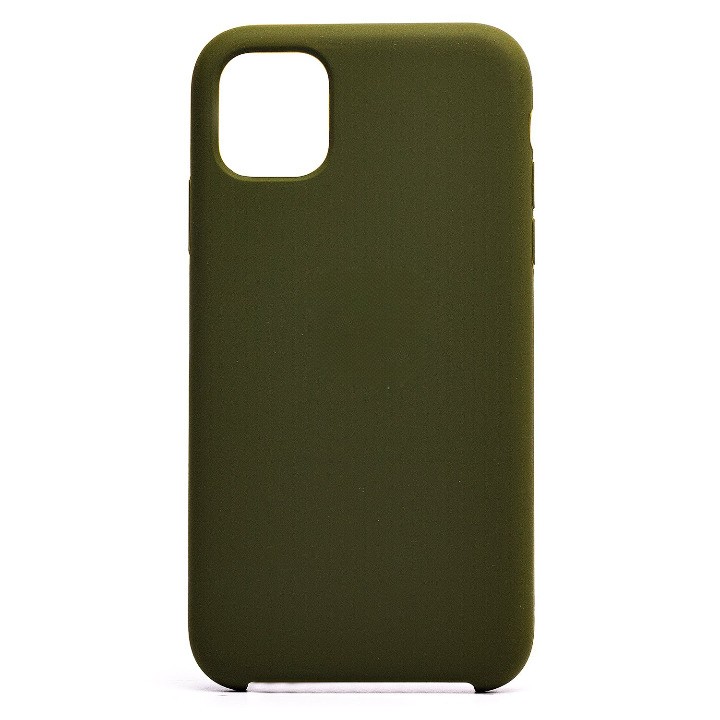 

Чехол-накладка ORG Soft Touch для смартфона Apple iPhone 11, силикон, dark green (129022)