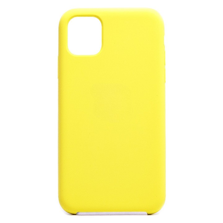 Чехол-накладка ORG Soft Touch для смартфона Apple iPhone 11, силикон, lemon (129021)