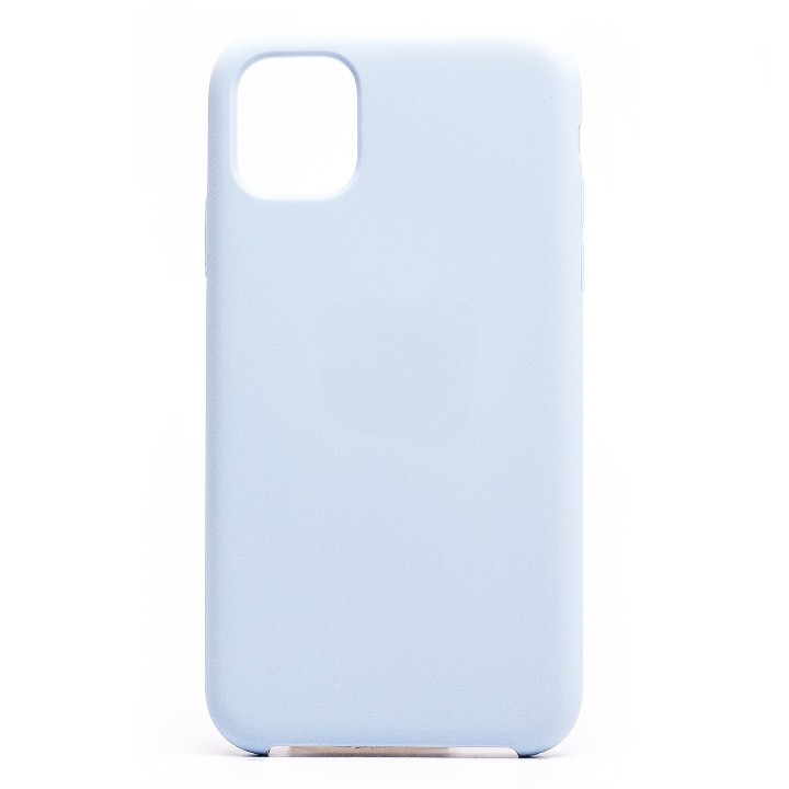 Чехол-накладка ORG Soft Touch для смартфона Apple iPhone 11, силикон, голубой (206434)