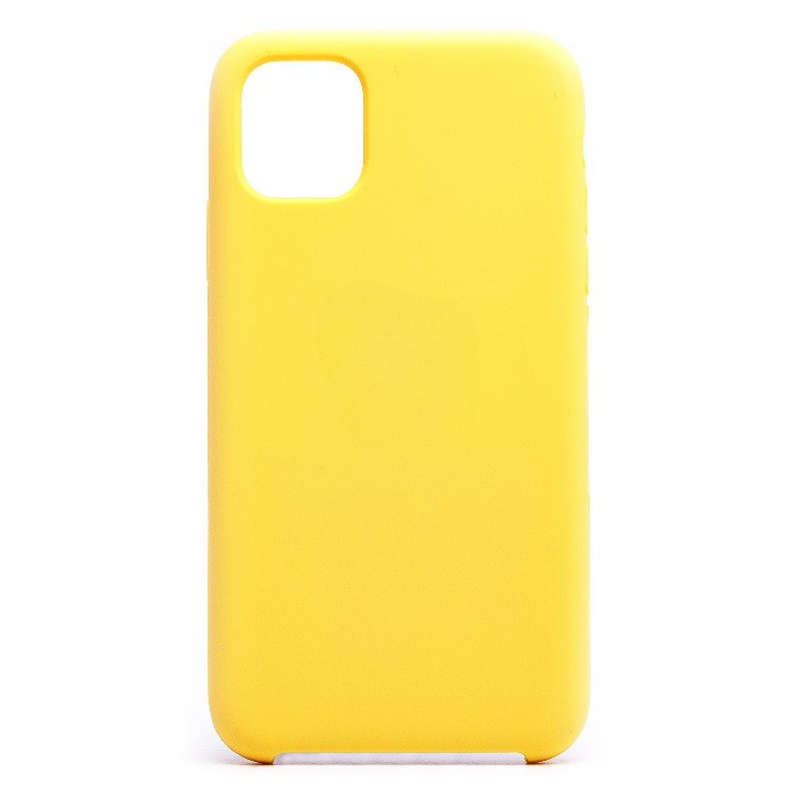 

Чехол-накладка ORG Soft Touch для смартфона Apple iPhone 11, силикон, желтый (120333)
