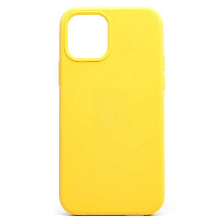 Чехол-накладка ORG Soft Touch для смартфона Apple iPhone 12/12 Pro, силикон, yellow (120298)