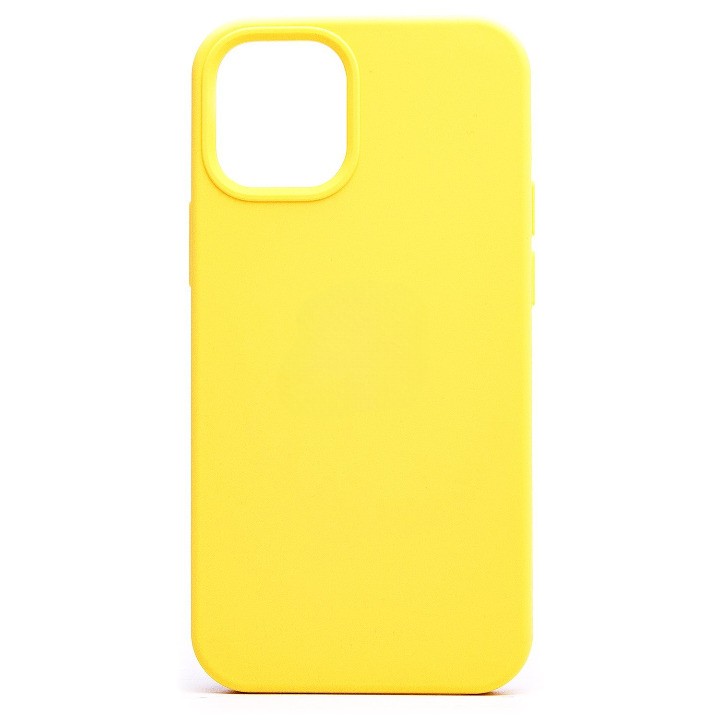 Чехол-накладка ORG Soft Touch для смартфона Apple iPhone 12 mini, силикон, yellow (120315)