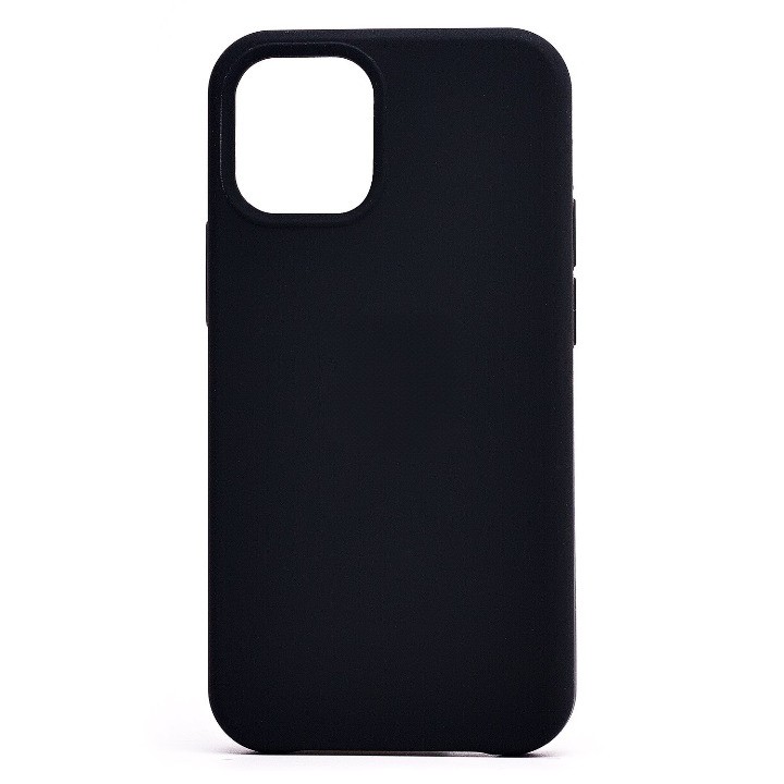 Чехол-накладка ORG Soft Touch для смартфона Apple iPhone 12 mini, силикон, черный (120299)