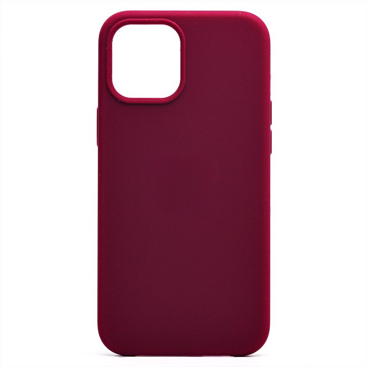 

Чехол-накладка ORG Soft Touch для смартфона Apple iPhone 12 Pro Max, силикон, bordo (120318)