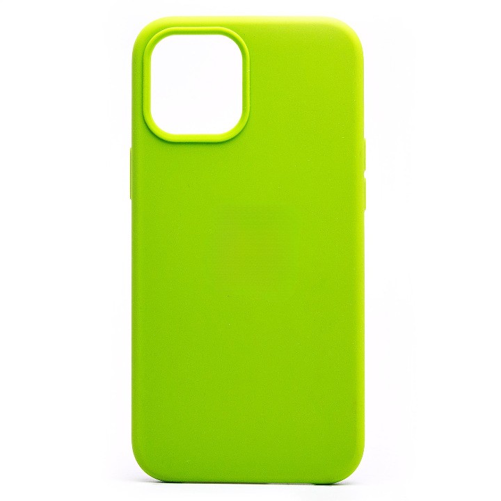 

Чехол-накладка ORG Soft Touch для смартфона Apple iPhone 12 Pro Max, силикон, green (120322)