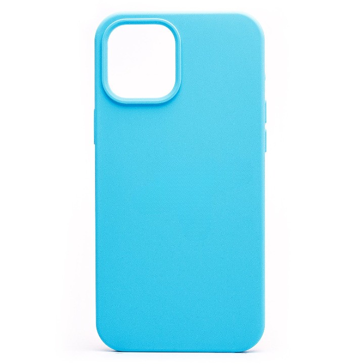 

Чехол-накладка ORG Soft Touch для смартфона Apple iPhone 12 Pro Max, силикон, light blue (120323)