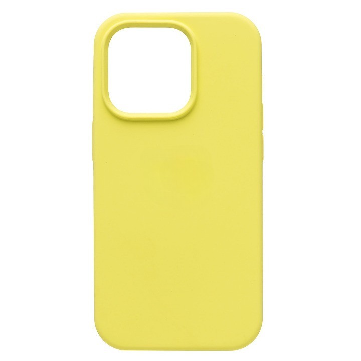 

Чехол-накладка ORG Soft Touch для смартфона Apple iPhone 14 Pro, лимонный (212198)