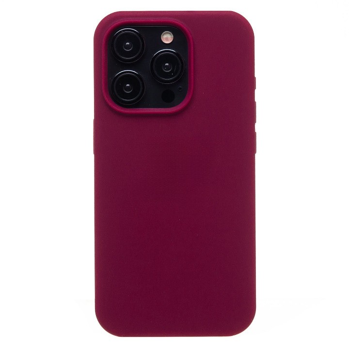 

Чехол-накладка ORG Soft Touch для смартфона Apple iPhone 15 Pro, силикон, бордовый (221551)