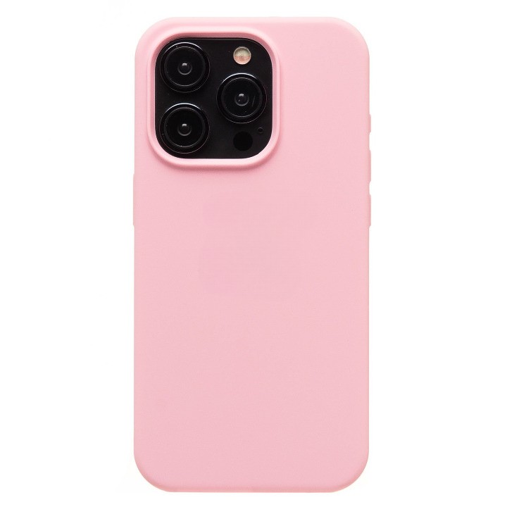 

Чехол-накладка ORG Soft Touch для смартфона Apple iPhone 15 Pro, силикон, светло-розовый (221552)