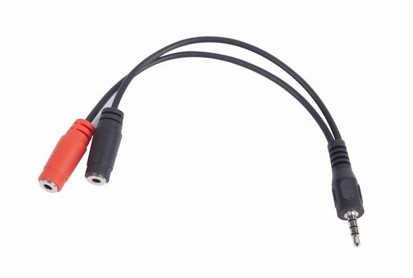 

Кабель соединительный Gembird Jack 3.5-Jack 3.5, 20см, черный (CCA-417)