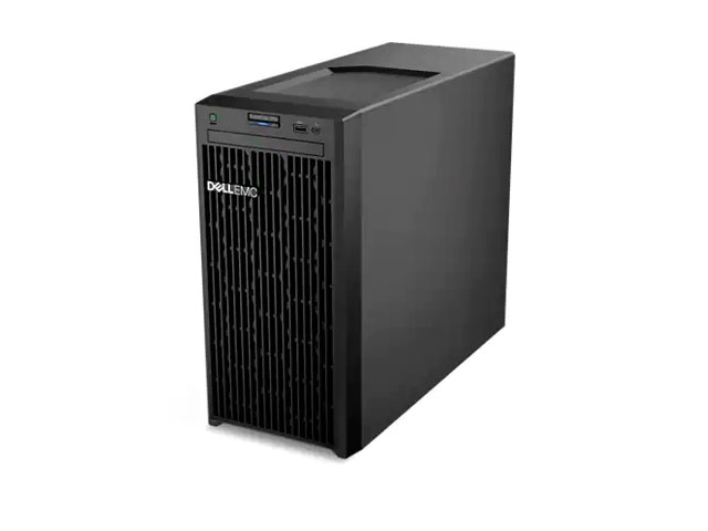 

Сервер Dell PowerEdge T150, 1xIntel Xeon E-2334, 1x8Gb RAM, 1x2Tb 7.2K SATA HDD, 4x3.5", PERC H755, noDVD, 2xGLAN, iDRAC9 Exp, 1x300 Вт, Tower (T150 4X3.5HP/PERC), T150