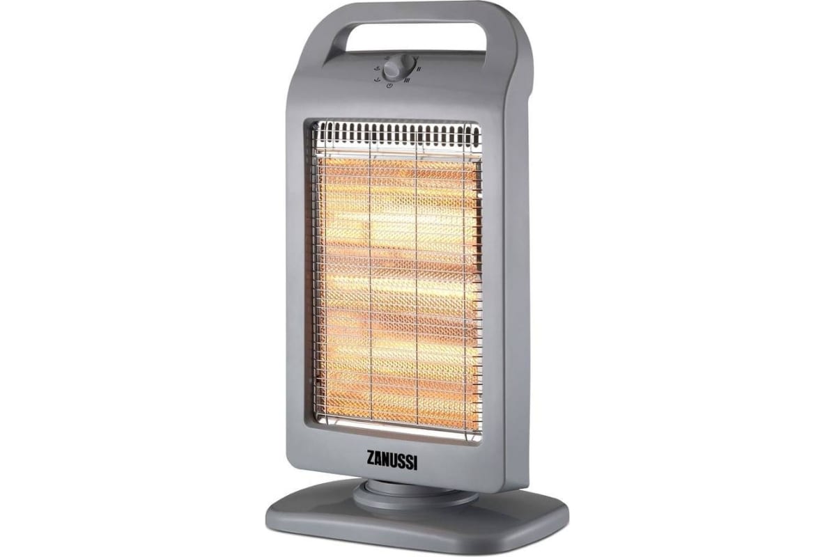 

Инфракрасный обогреватель 1.2 кВт 20 м², 220В, напольный, механическое управление, термостат, серый, Zanussi ZHH/M-300, ZHH/M-300