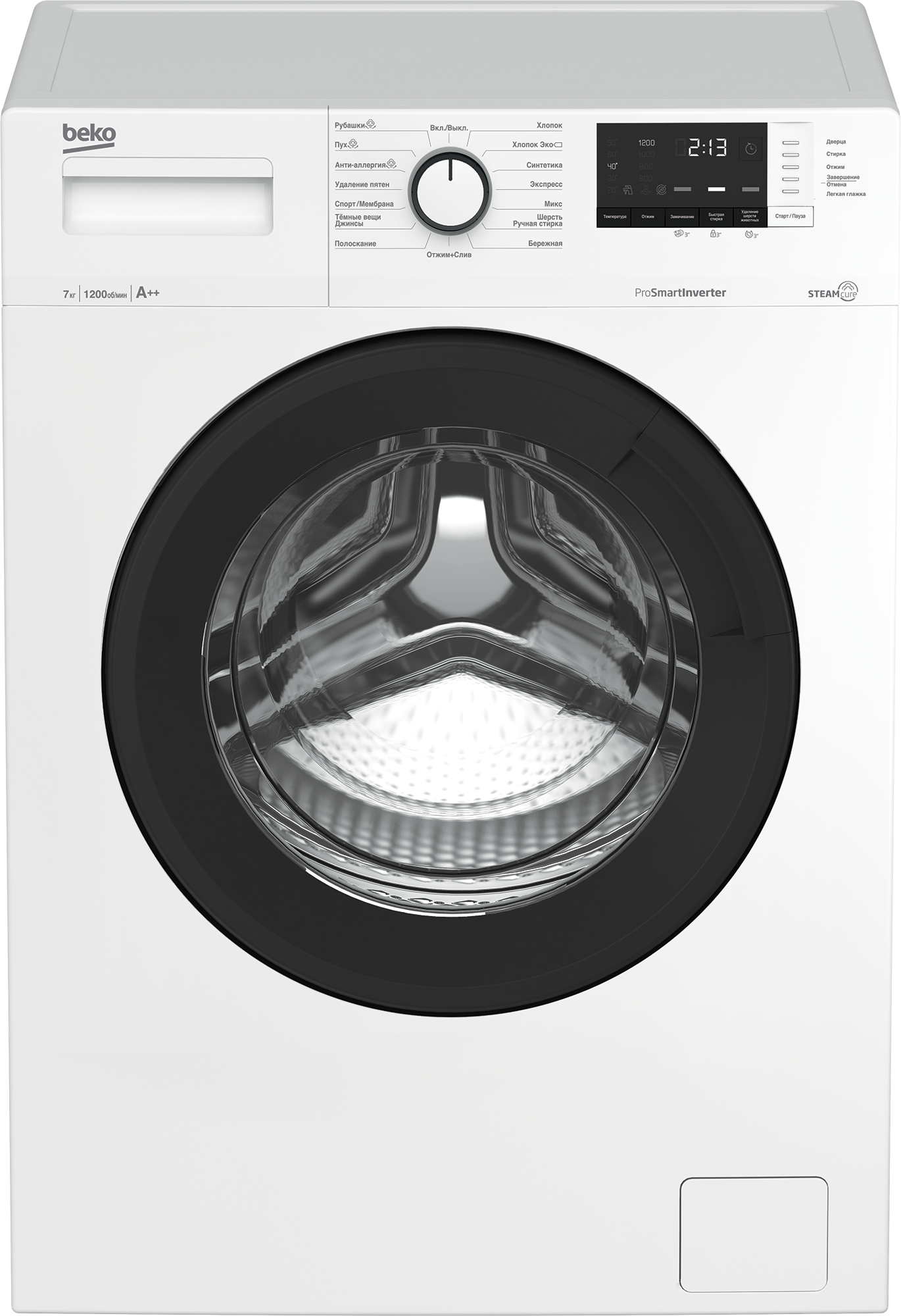 

Стиральная машина Beko WSRE7612XAWI, 7 кг, 1200 об/мин, белый (WSRE7612XAWI), WSRE7612XAWI