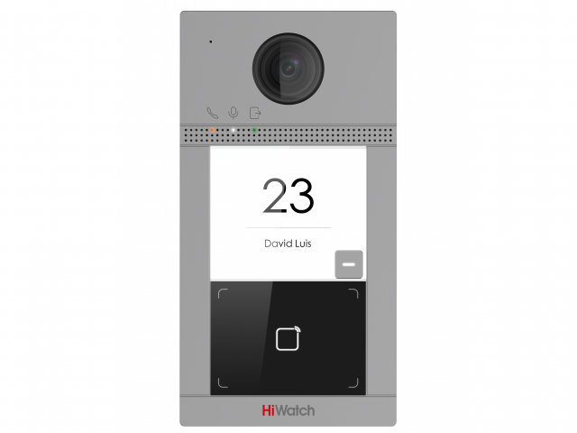 Вызывная панель HiWatch VDP-D4211W(B), серый