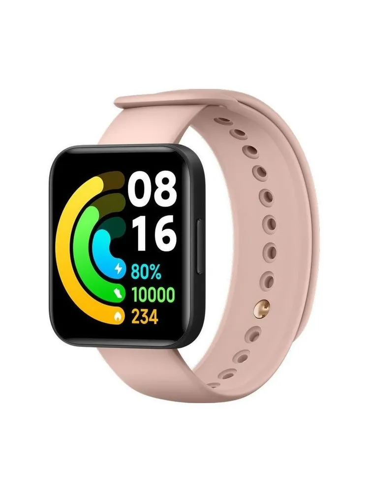 

Ремешок Aceline для Xiaomi POCO Watch, полиуретан, розовый (BHR6130GL)