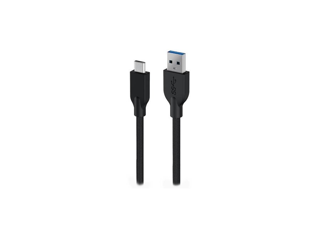 

Кабель USB-USB Type-C, быстрая зарядка, 3А, 1.5 м, черный, Genius ACC-A2CC-3A (32590007401), ACC-A2CC-3A