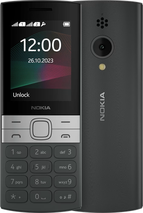 

Мобильный телефон Nokia 150 TA-1582, 2.4" 320x240 TFT, 1xCam, 2-Sim, 1450 мА·ч, micro-USB, черный (286838563), 150 TA-1582