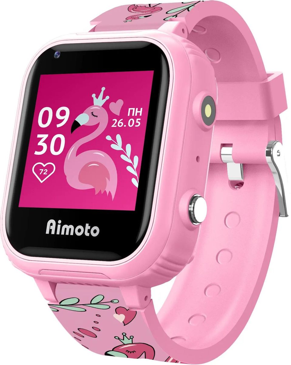 

Смарт-часы Кнопка жизни Aimoto Pro, 1.44" IPS, розовый (8100821), Aimoto Pro