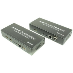 Комплект для передачи HDMI Osnovo 2xHDMI/USB/RJ45, 4xHDMI-4xHDMI/2xUSB/RJ45, 1920x1080, по витой паре до 190 м (TLN-HiKM2+RLN-HiKM2)