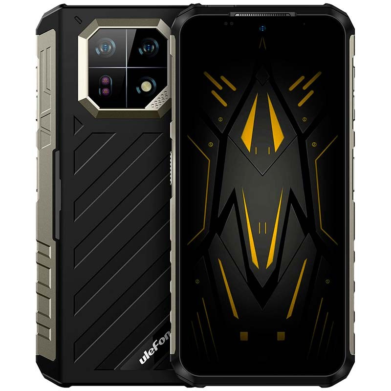Смартфон Ulefone Armor 22, 6.58' 2408x1080 IPS, MediaTek Helio G96, 8Gb RAM, 128Gb, 3G/4G, NFC, Wi-Fi, BT, 2xCam, 2-Sim, 6.6 А·ч, USB Type-C, Android 13, черный, ударопрочный корпус (6937748735496)